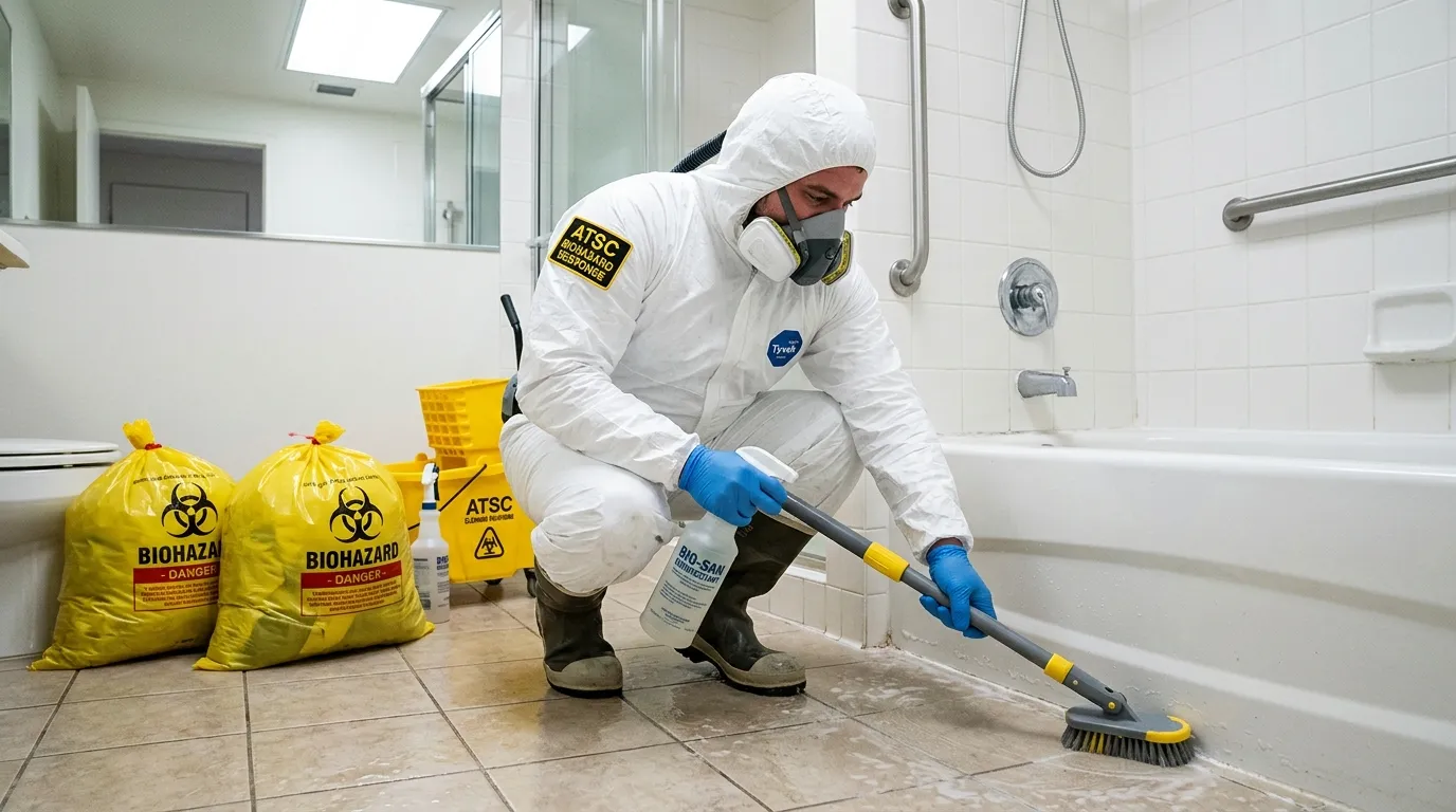 Decontamination equipment deployed for Blood Cleanup in Hartranft